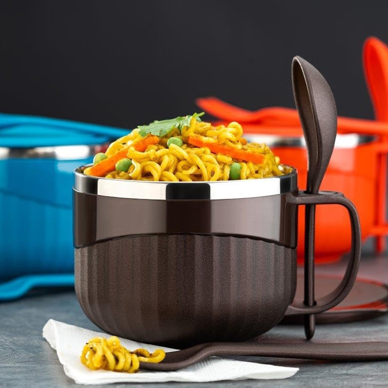 Home Chef Tangy Twist Insulated Lunch Bowl (Approx 650ML & 1 Pc) Home Chef Tangy Twist Insulated Lunch Bowl (Approx 650ML & 1 Pc)